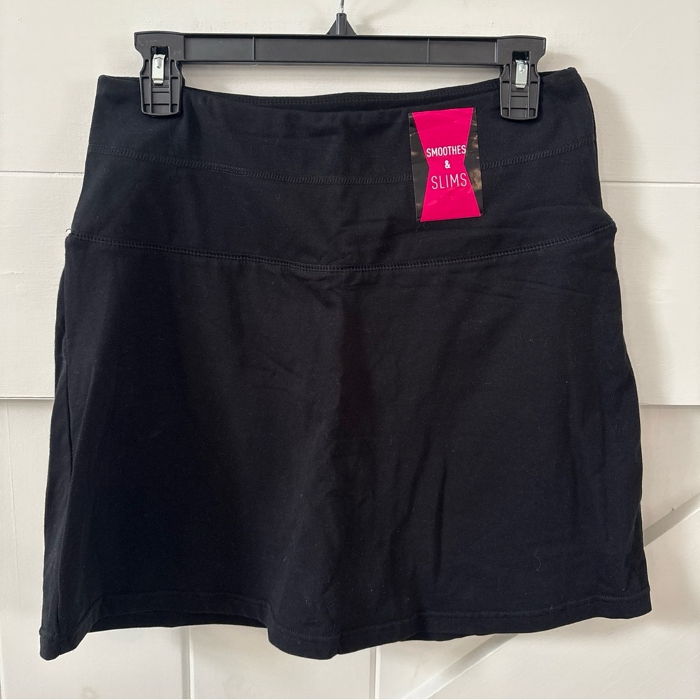 TEEZHER Women’s Skort Skirt Slimming Tummy Control Pull On Size Medium
